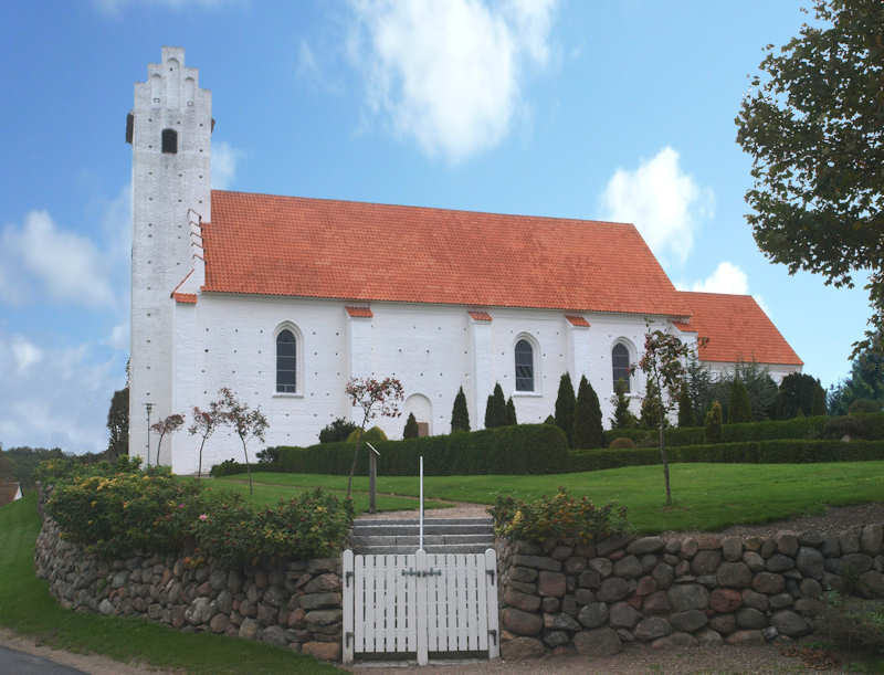 Dorfkirche in Draby, Foto: Erich Volland